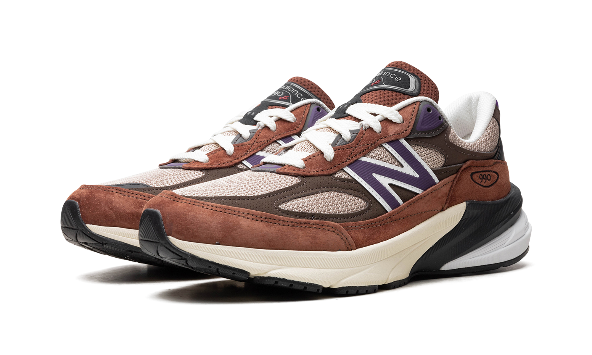 990v6 "Made in USA - Rich Oak / Cosmic Grape"