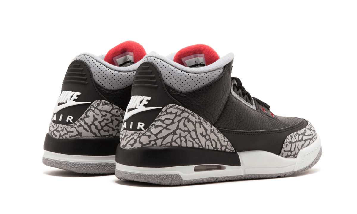 Air Jordan 3 Retro GS "Cemento Negro 2018"