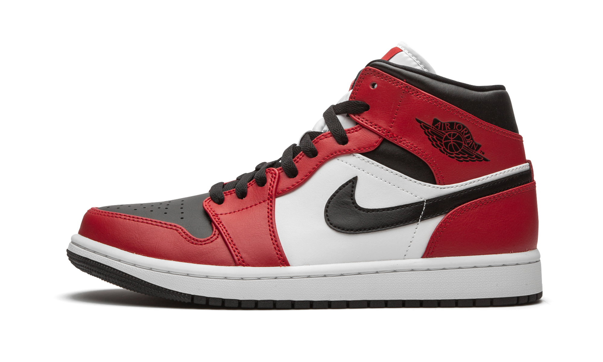 Air Jordan 1 Mid "Chicago Black Toe"