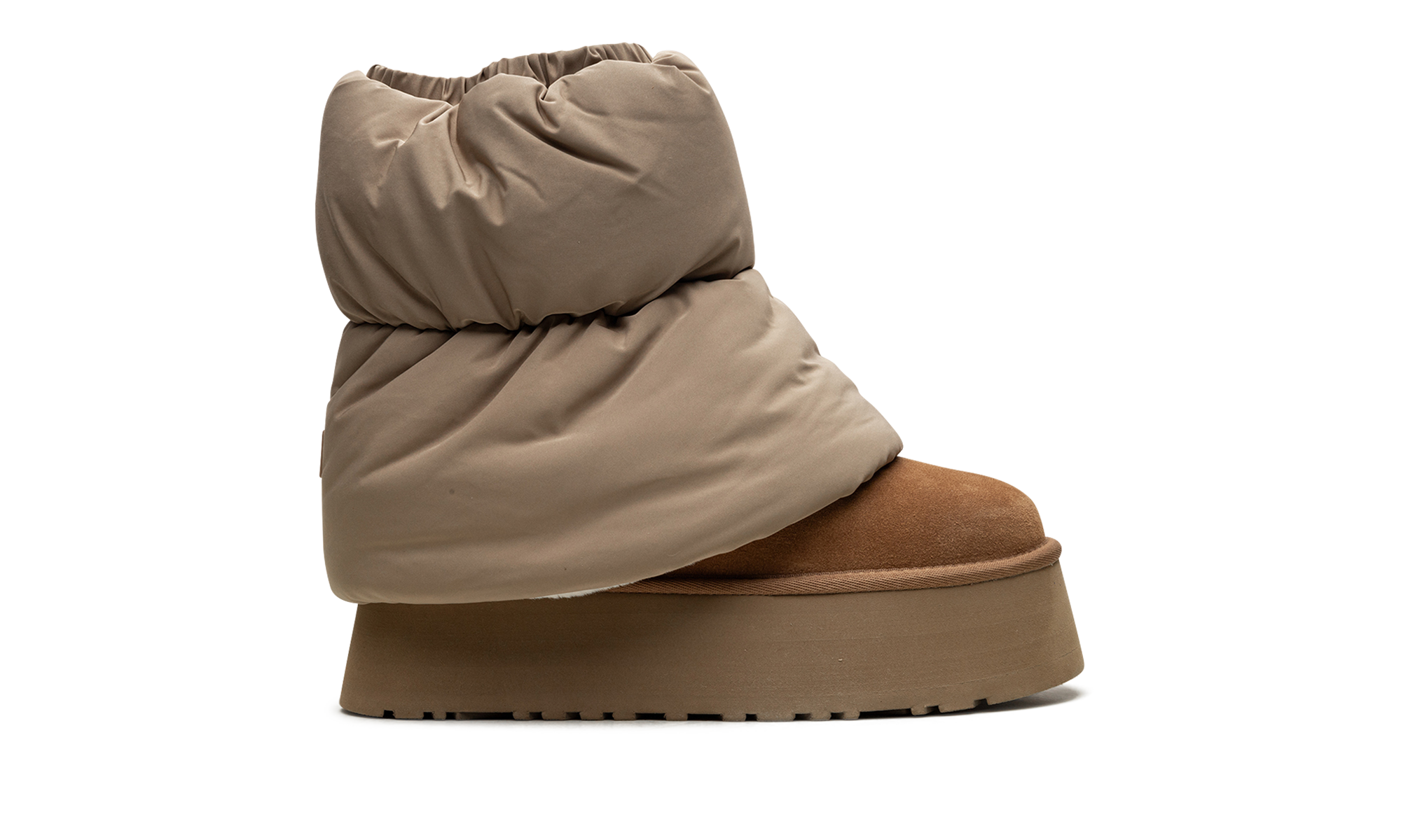 Classic Mini Dipper Puffer Boot WMNS "Amphora Chestnut"