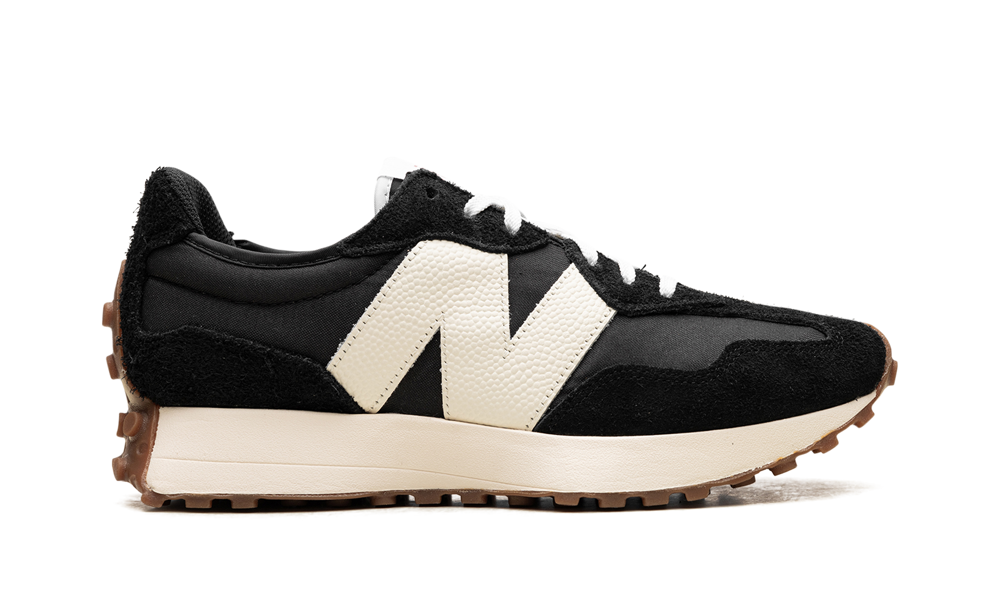 327 WMNS "Black White Gum"