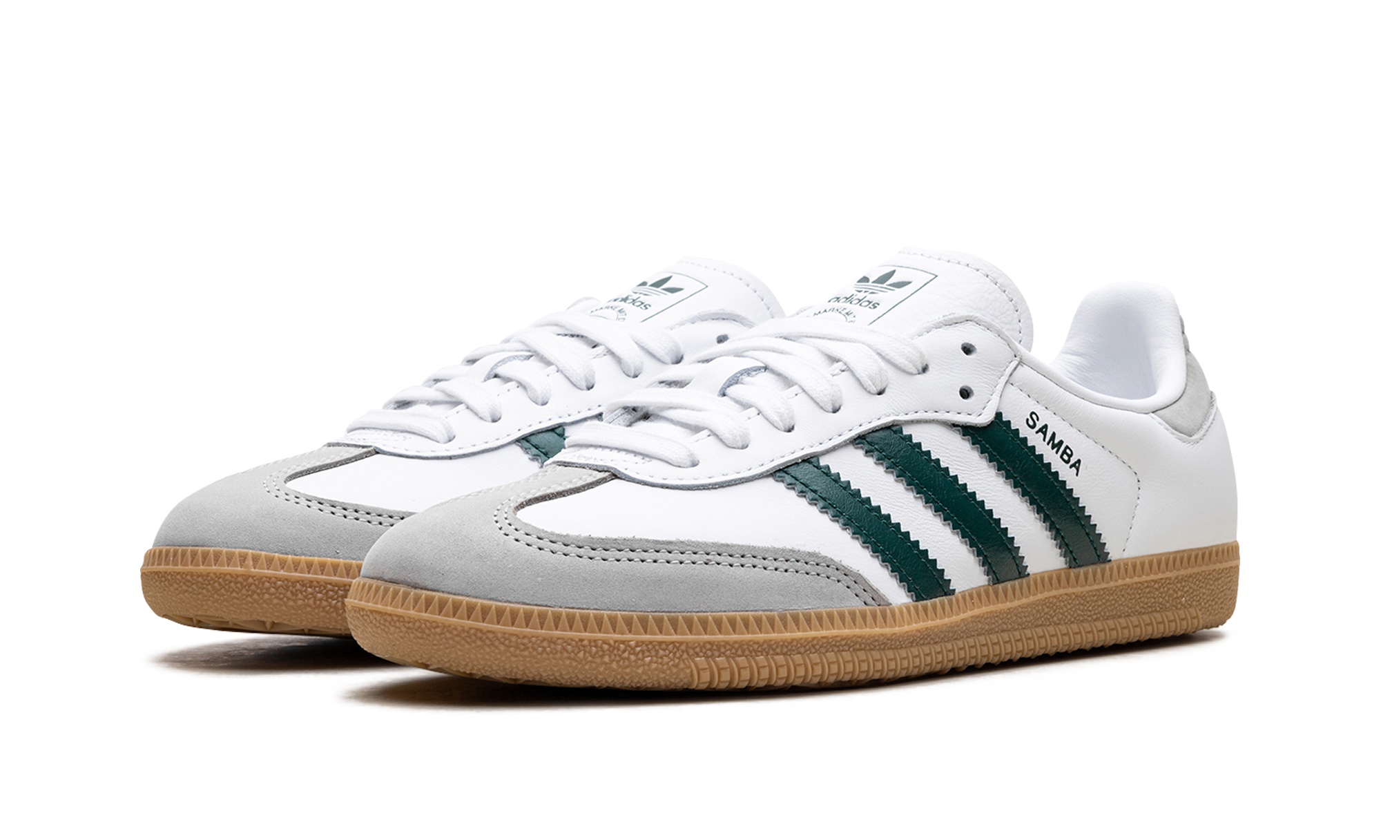 Samba OG WMNS "White Collegiate Green Gum"