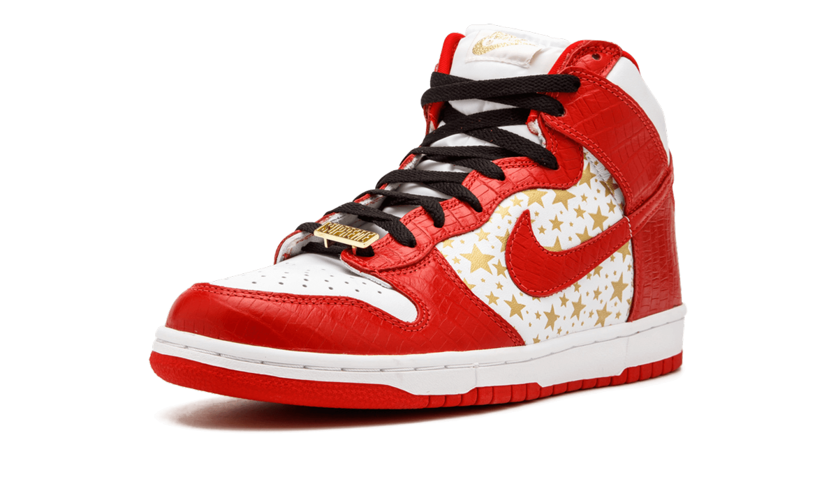 Zapatillas SB Dunk High Pro "Supreme - Estrellas Rojas (2003)"