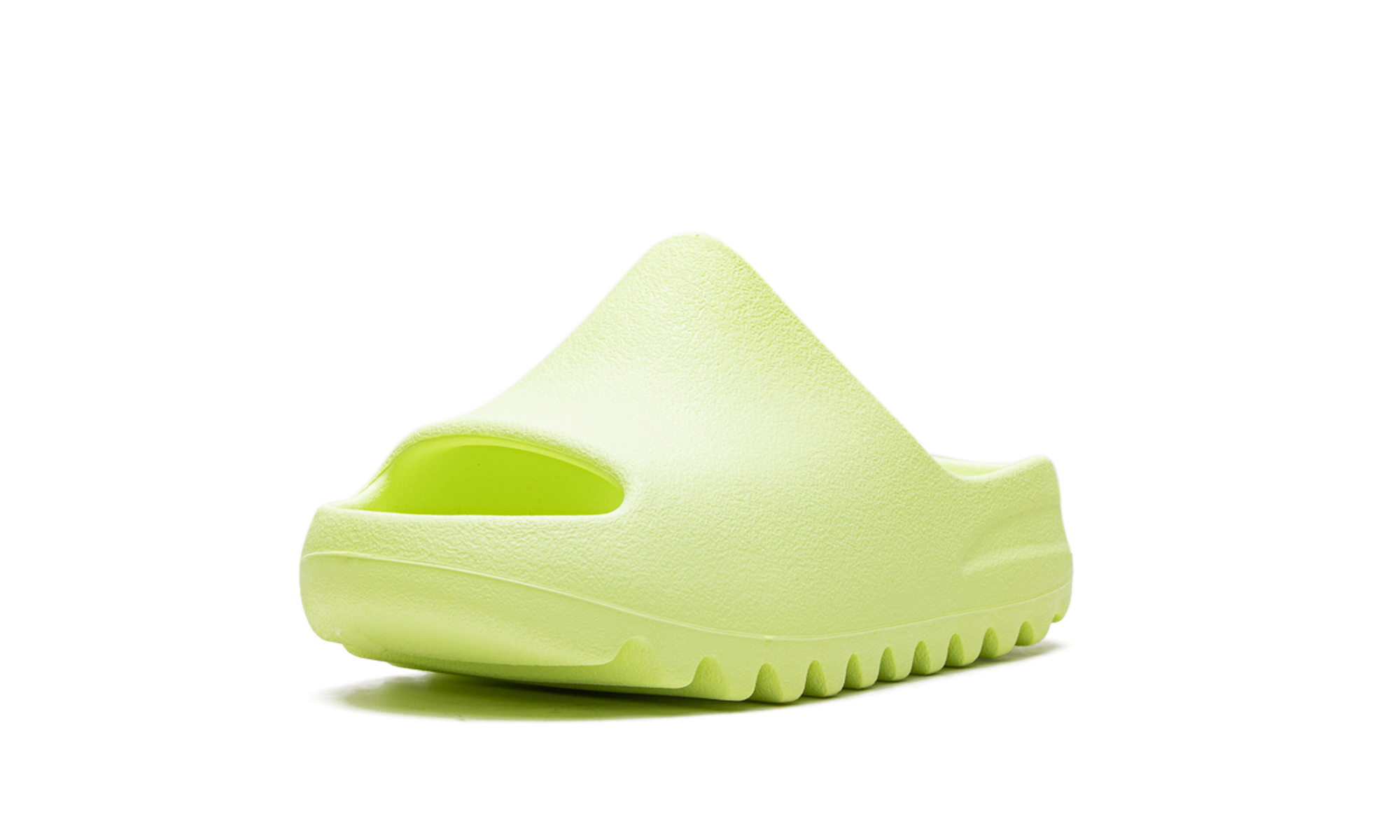 Yeezy Slide Kids "Glow Green"
