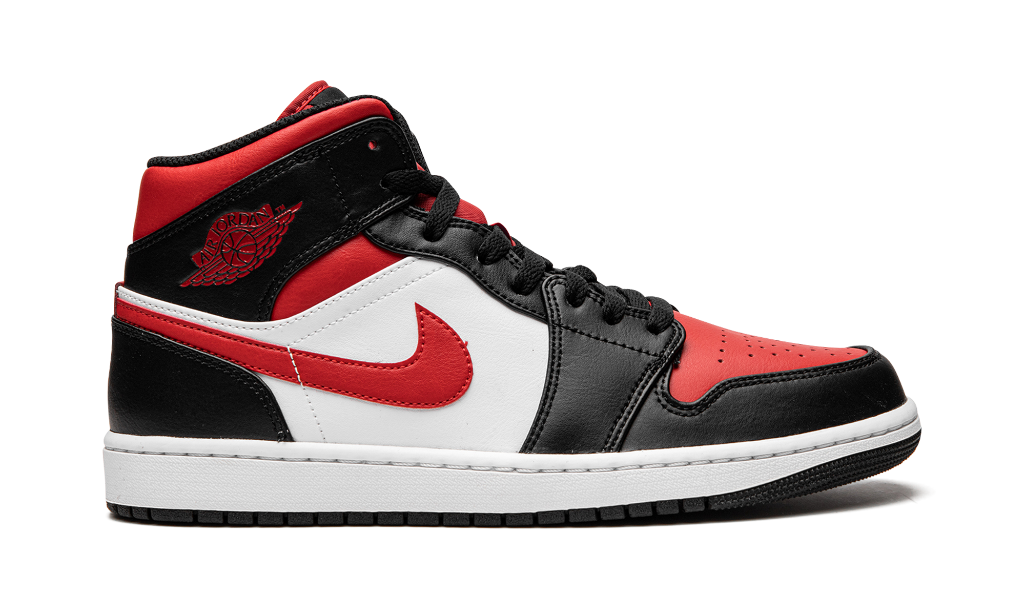 Air Jordan 1 Mid "Bred Toe"