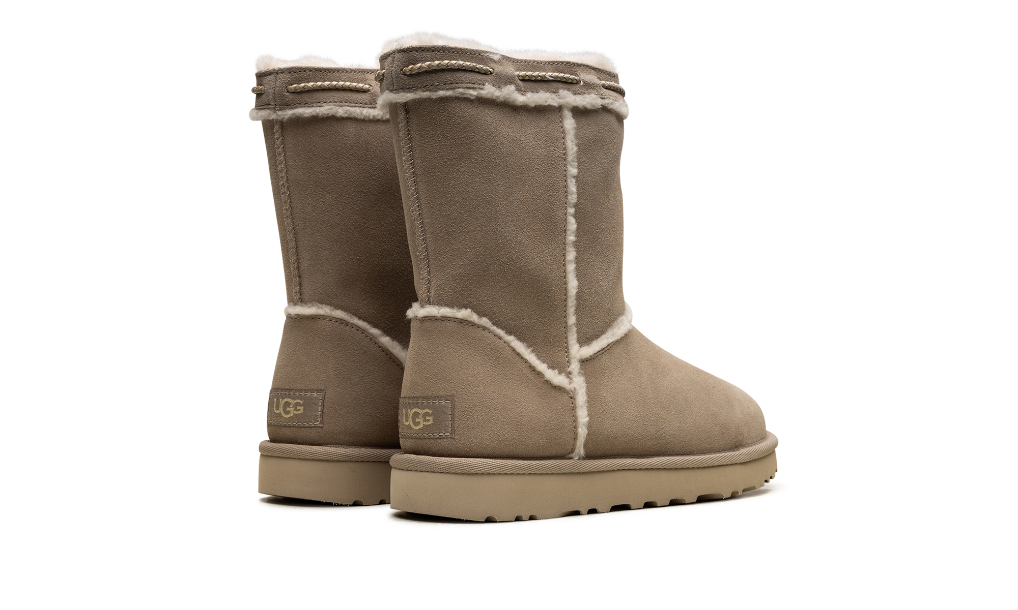 Classic Short Shearling Braid WMNS "DUNE"