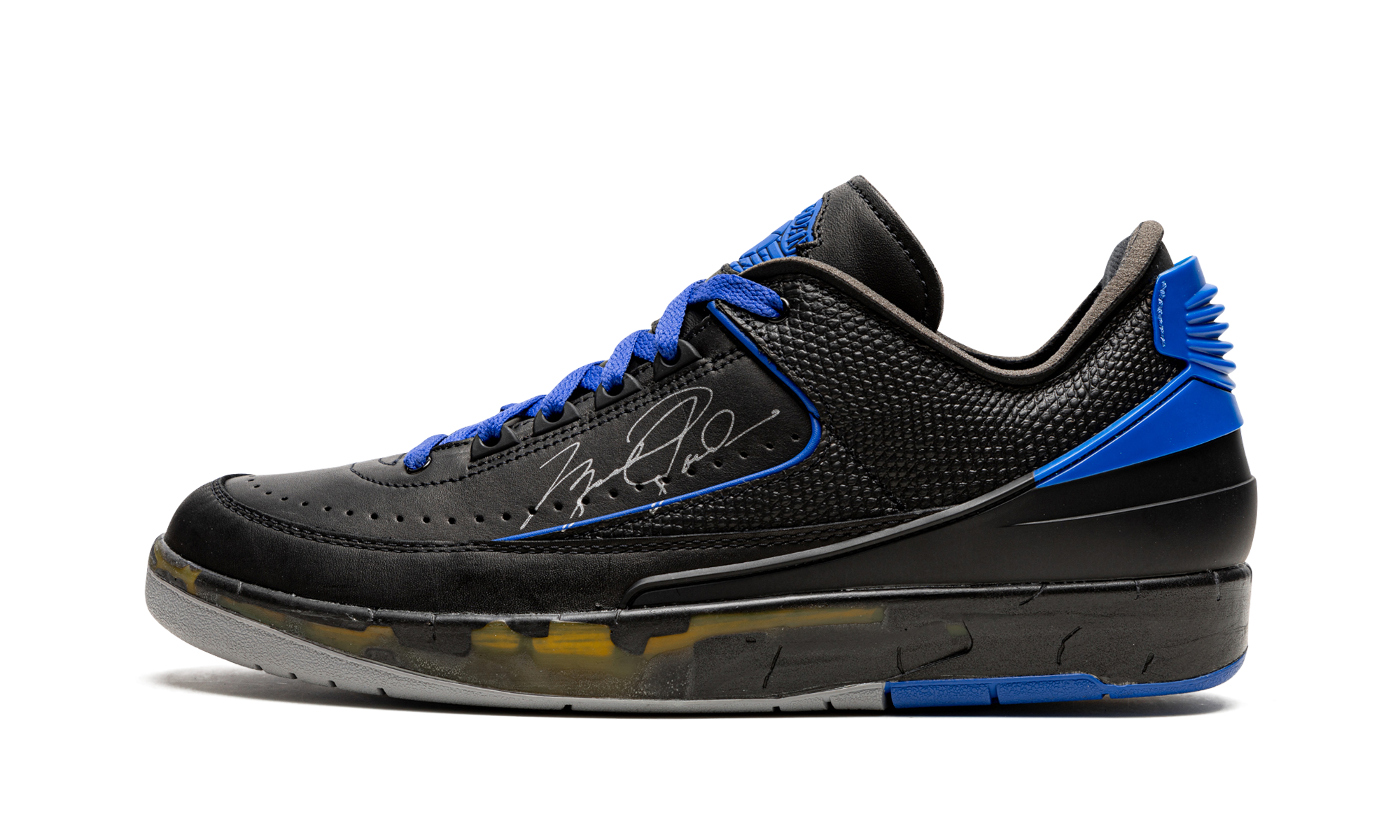 Air Jordan 2 Low OG SP "Off-White - Negro/Azul"