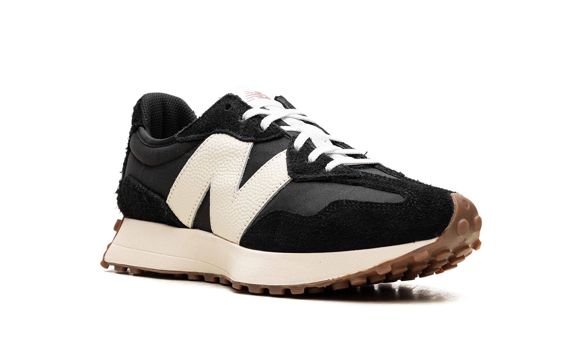 327 WMNS "Black White Gum"