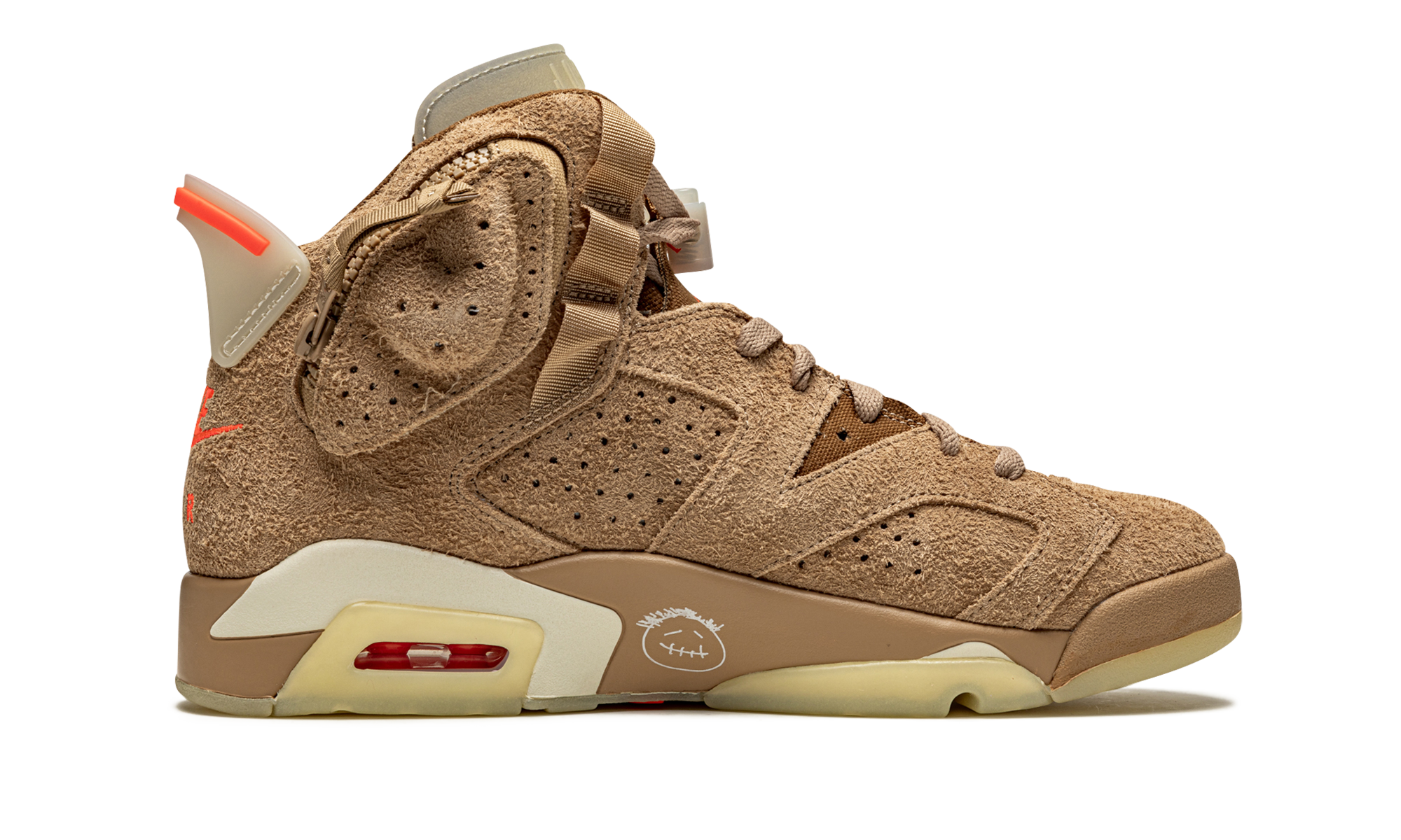 Air Jordan 6 Retro "Travis Scott - British Khaki"