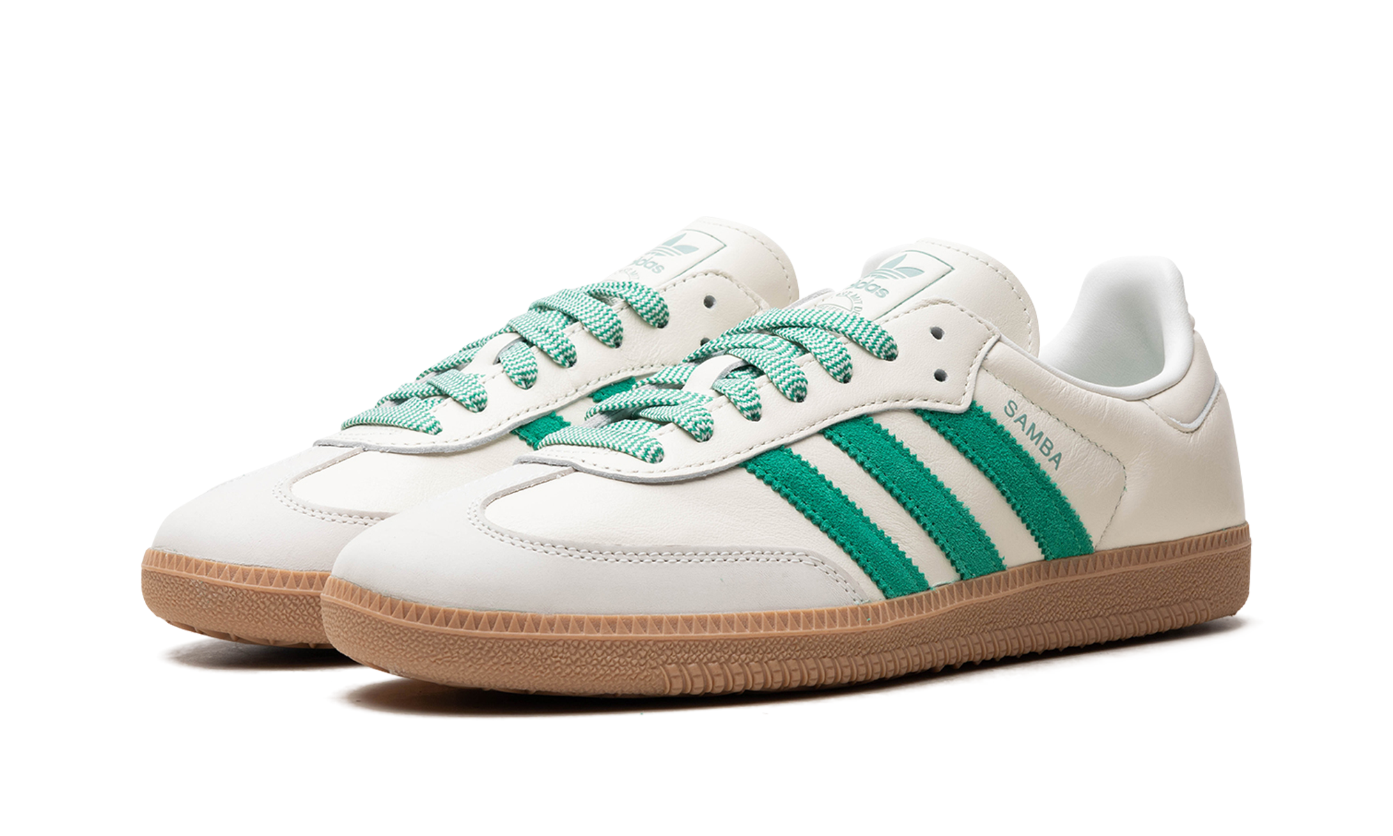 Samba WMNS "Off White Court Green"