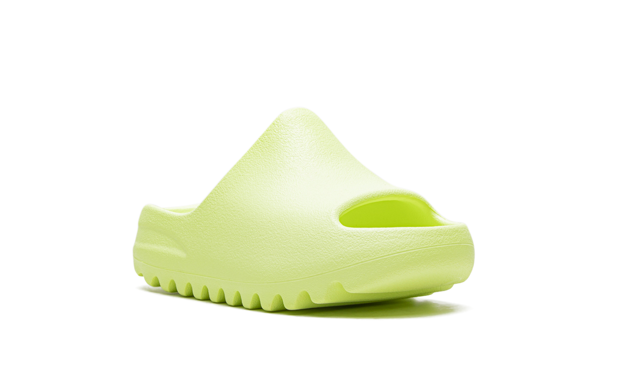 Yeezy Slide Kids "Glow Green"