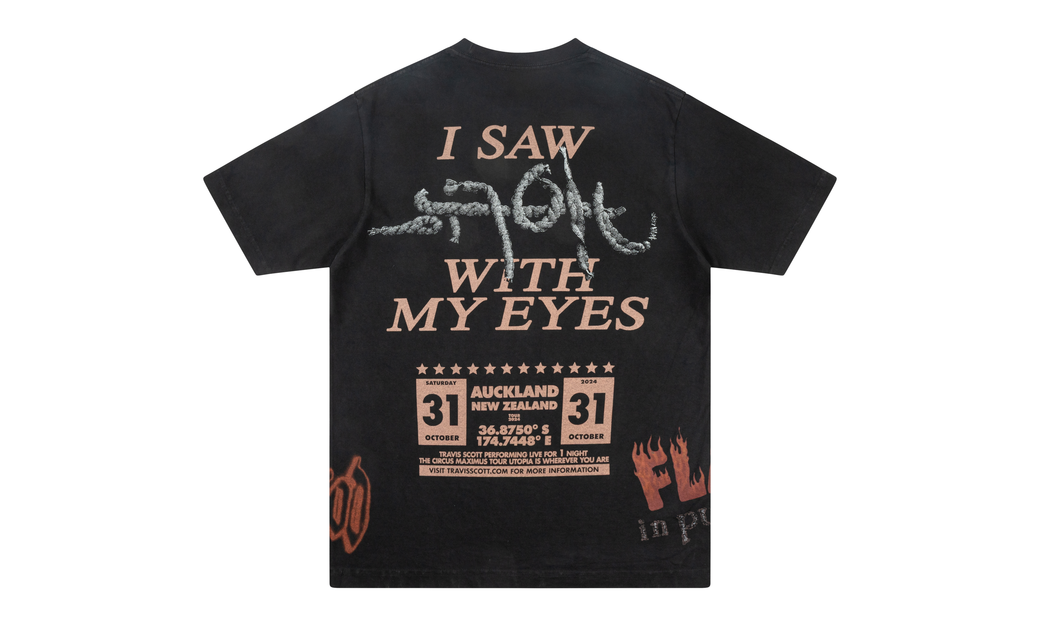 Utopia City Tee "New Zealand - Black"