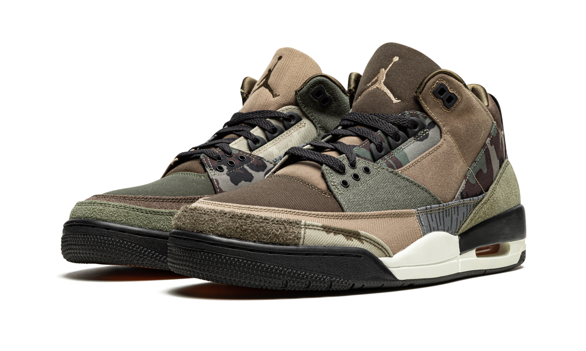 Air Jordan 3 "Camuflaje patchwork"
