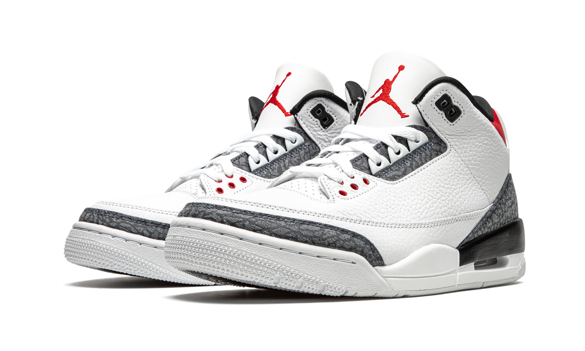 Air Jordan 3 Retro SE-T Denim "Exclusiva de Japón - Rojo Fuego"