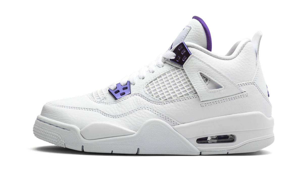 Air Jordan 4 Retro GS "Pack Metálico - Morado"