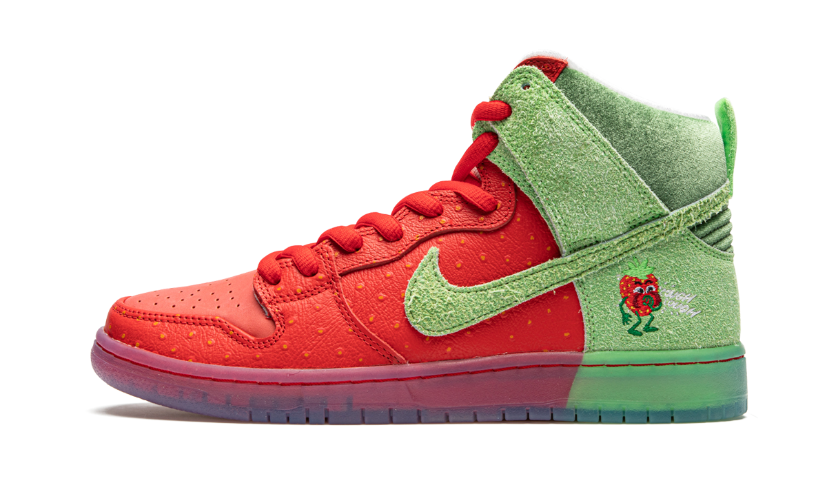 SB Dunk High "Tos de fresa"