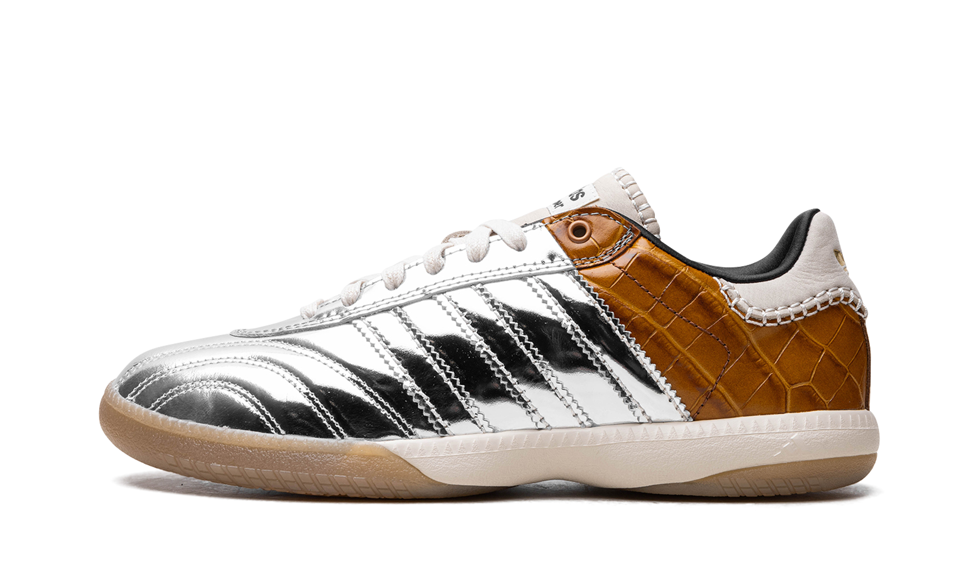 Samba Millenium "Wales Bonner - Silver Metallic / Easy Yellow"