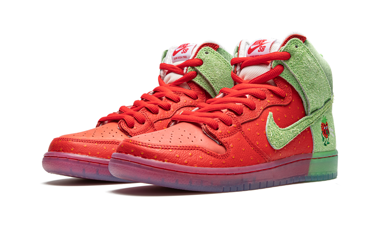 SB Dunk High "Tos de fresa"