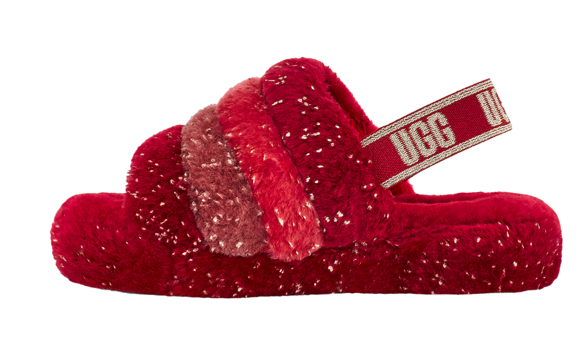 Fluff Yeah Metallic Sparkle Kids "Red"