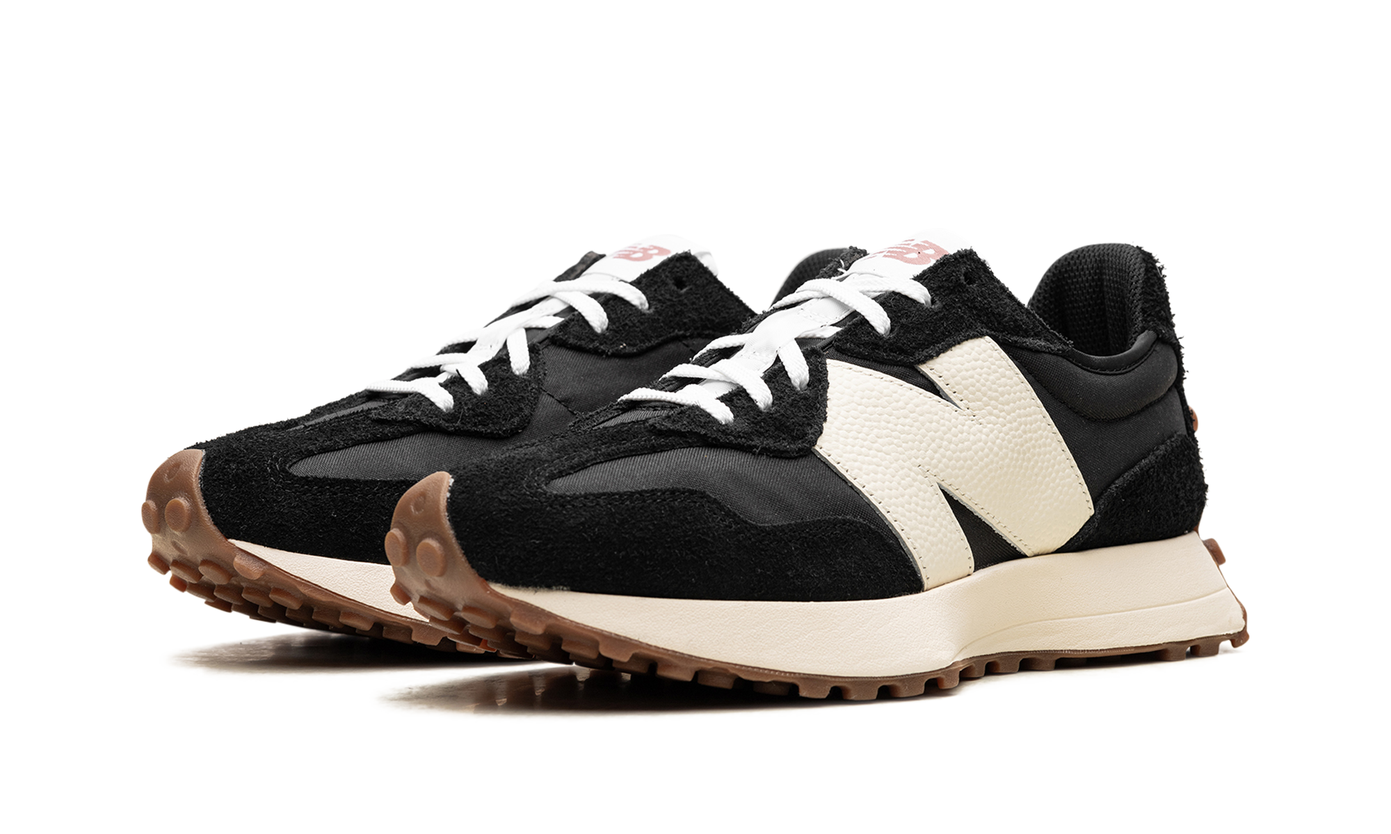 327 WMNS "Black White Gum"
