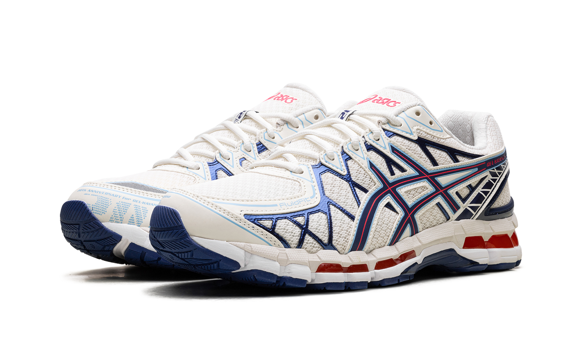 Gel Kayano 20 "Cream Deep Marine"
