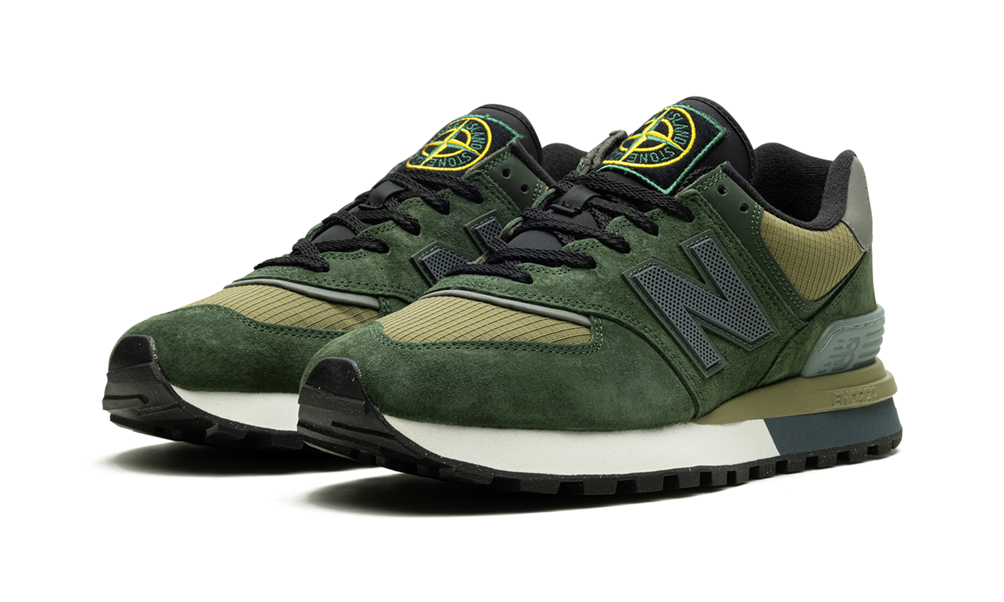 574 Legacy "Stone Island - Dark Green"