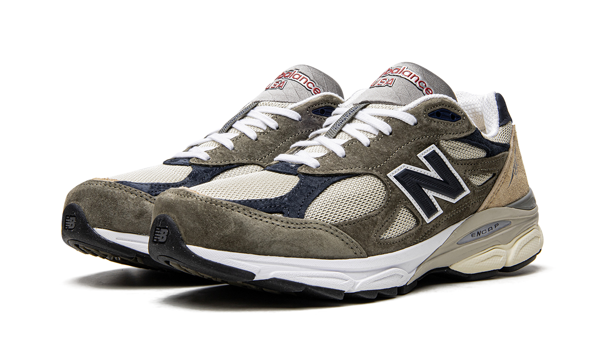 990v3 "Made In USA - Olive"