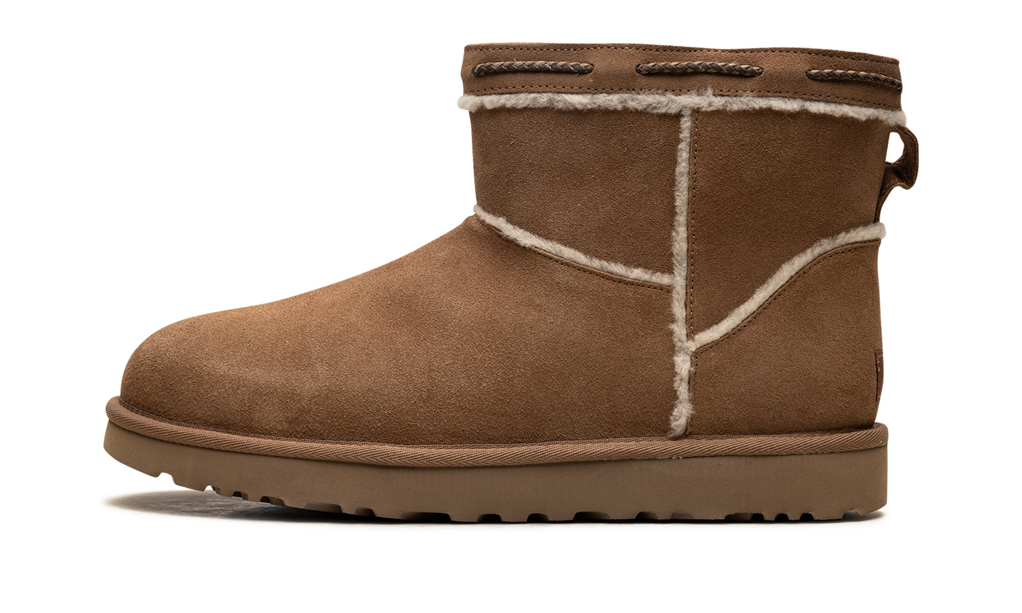 Classic Mini Shearling Braid WMNS "Chestnut"