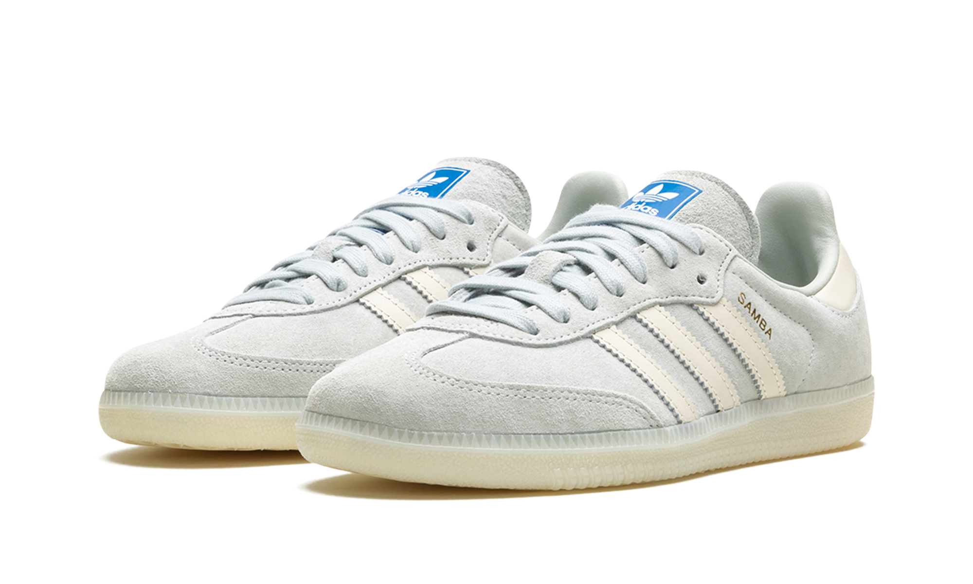 Samba OG "plata maravilla/blanco tiza/blanco hueso"