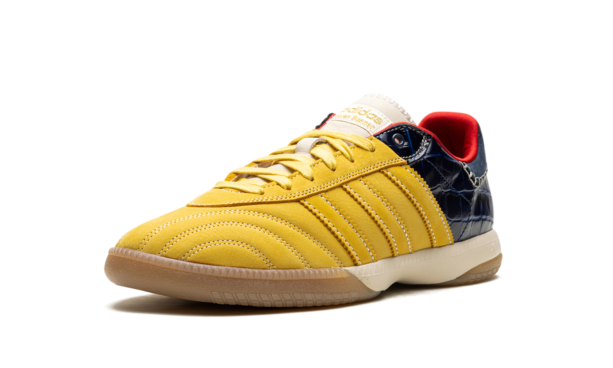 Samba Millenium "Wales Bonner - Fade Gold / Navy Croc"