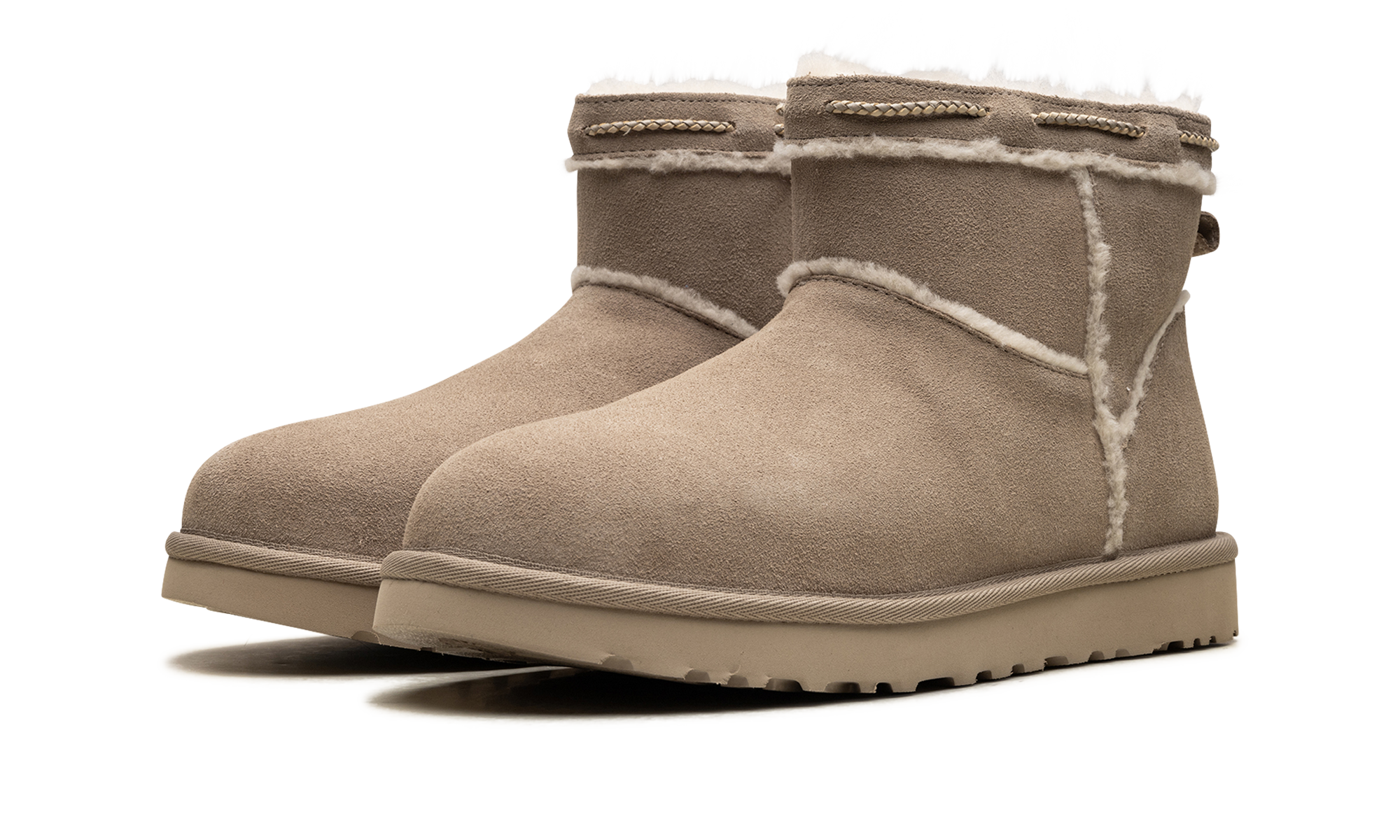 Classic Mini Shearling Braid WMNS "Dune"