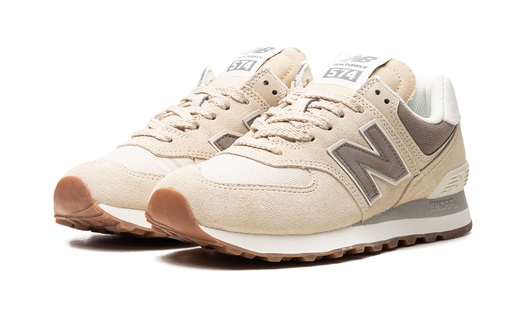 574 WMNS "Beige Brown"