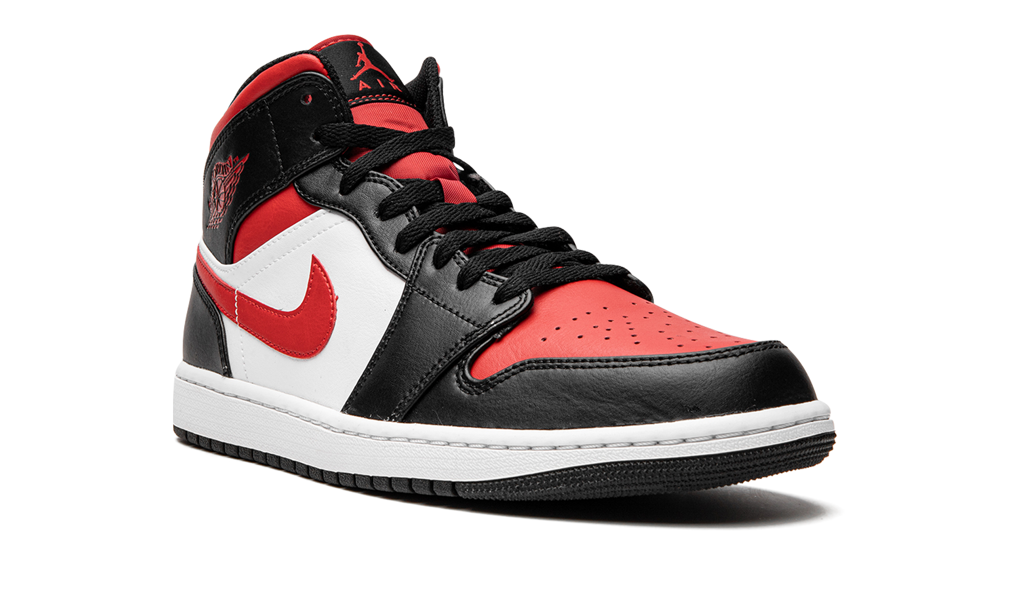Air Jordan 1 Mid "Bred Toe"