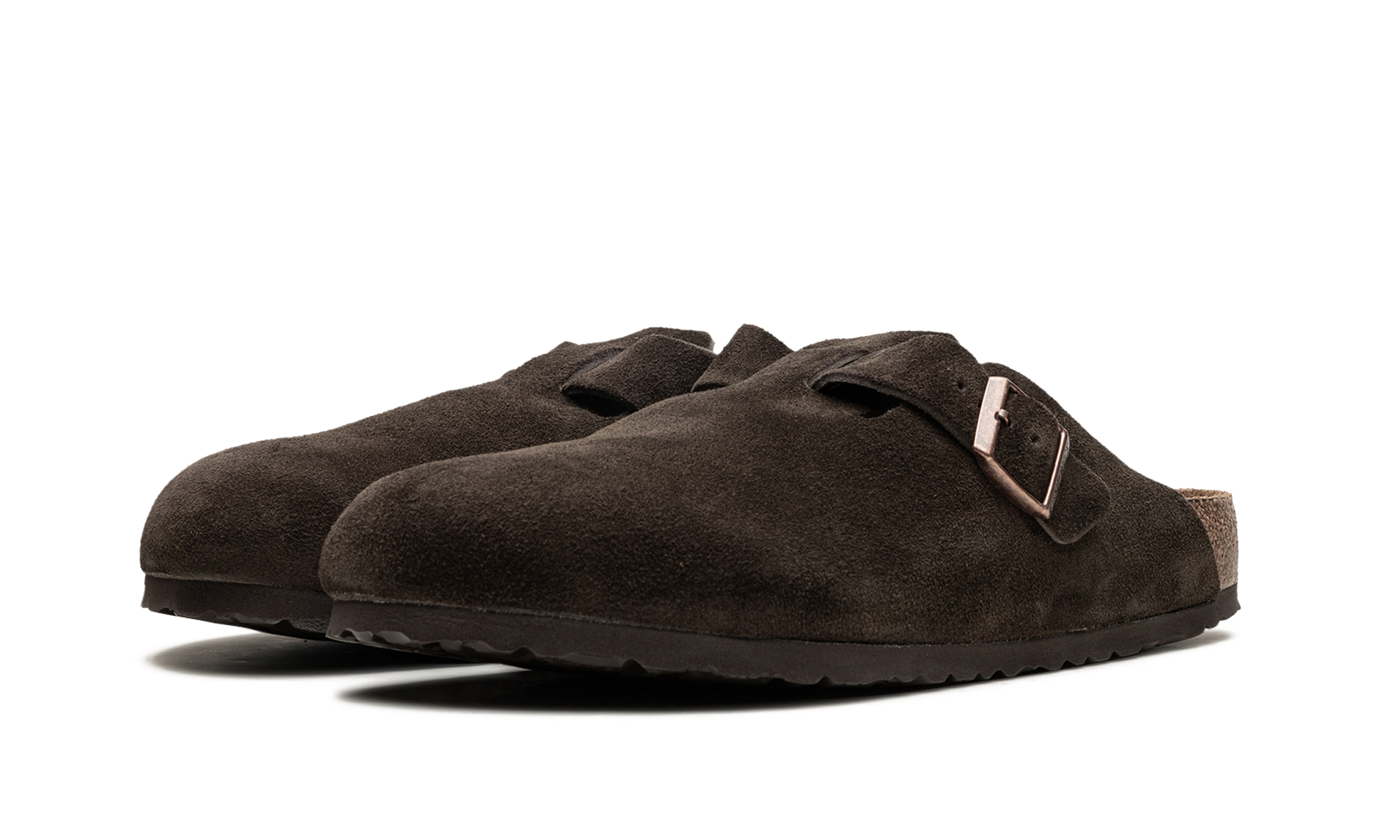 Boston Clog "Suede-Mocha"