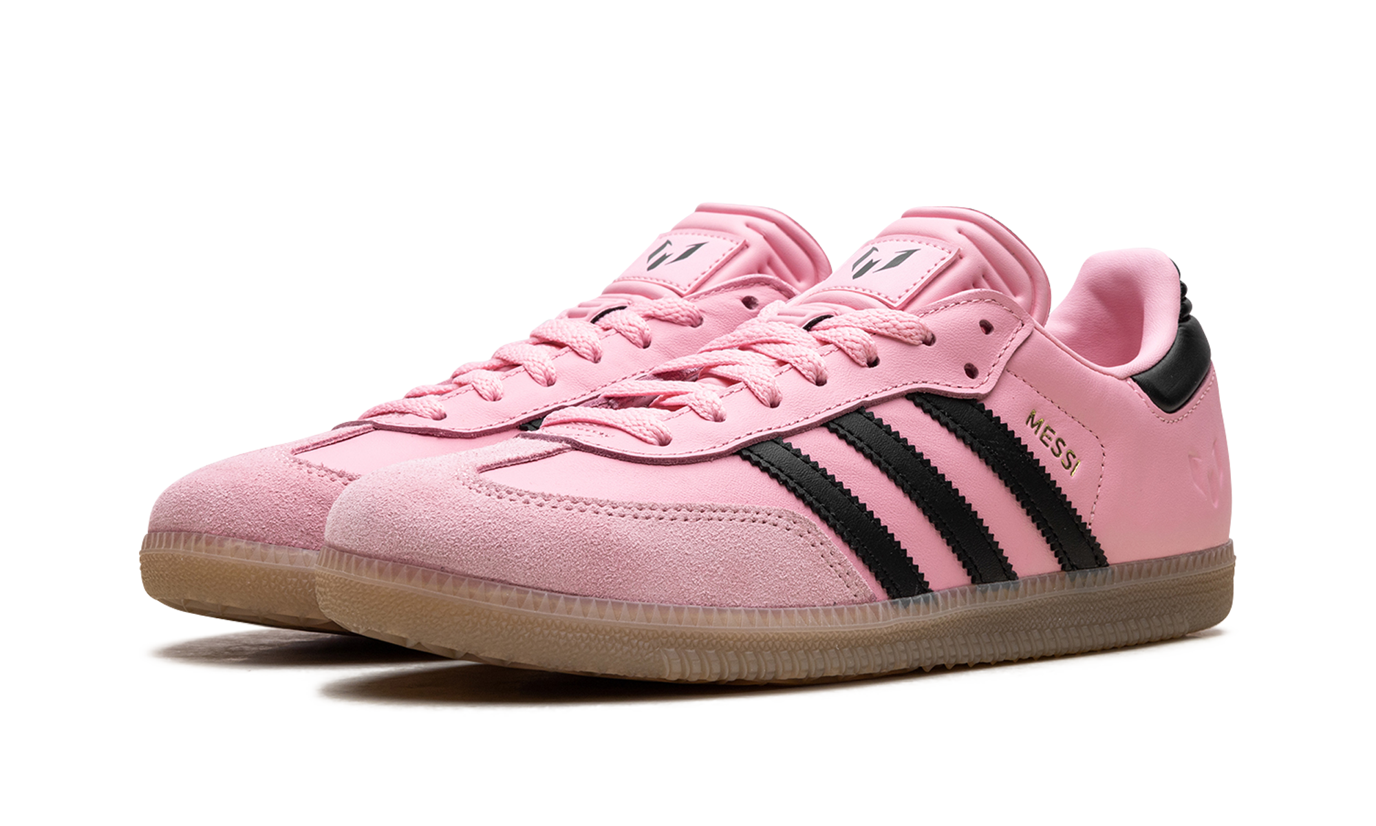 Samba Indoor GS "Messi Light Pink Black"