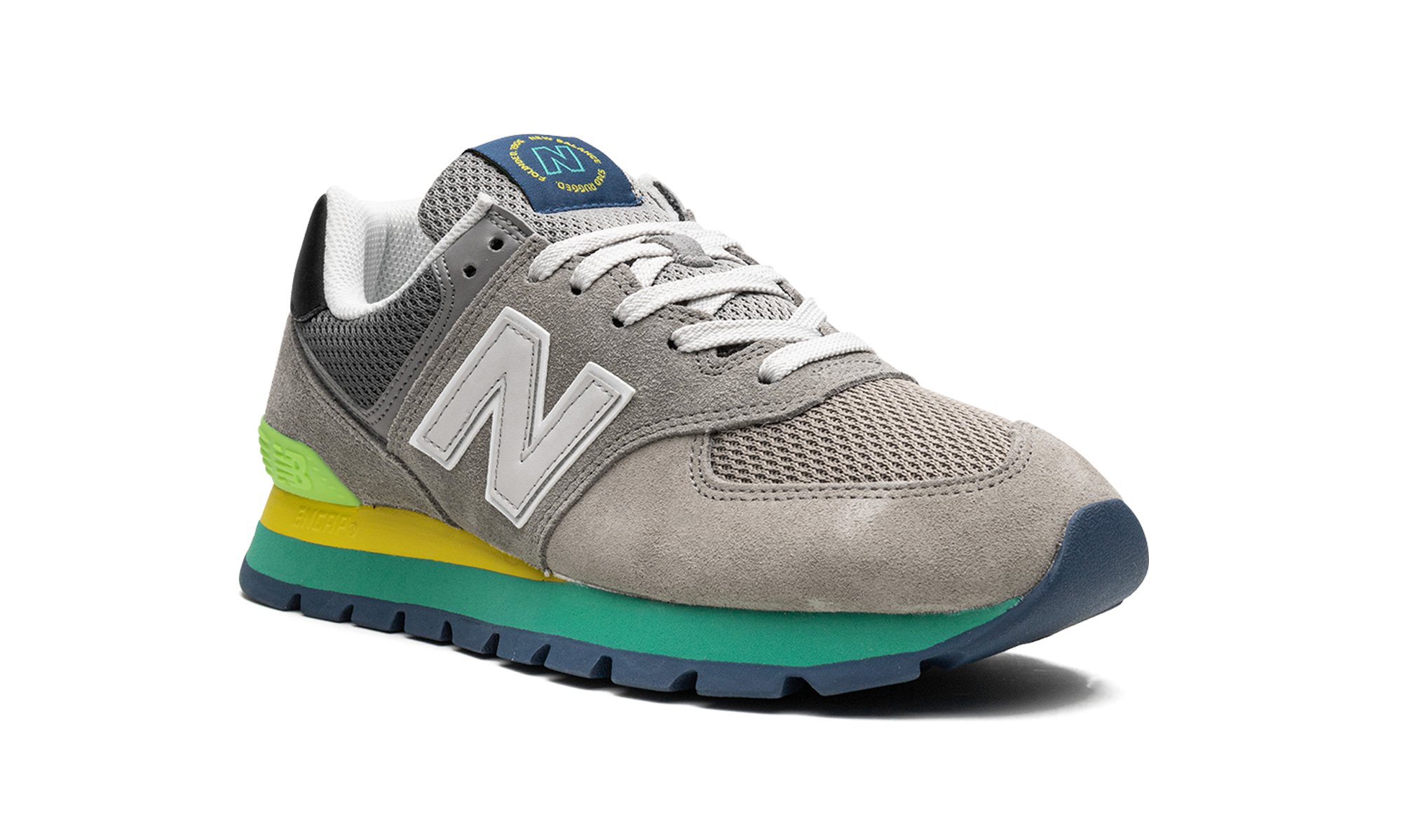 574 Rugged "Rugged Grey Yellow Emerald"