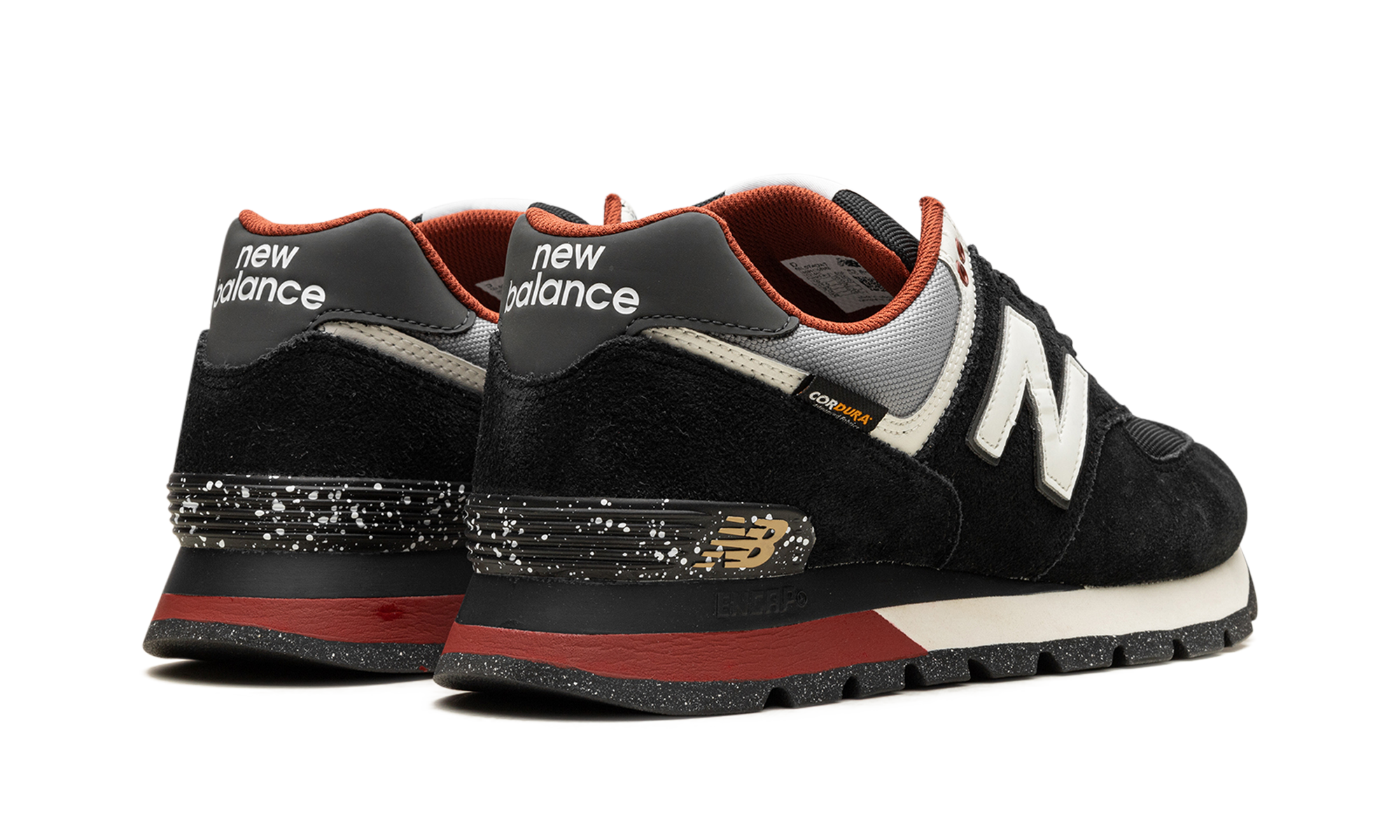 574 Rugged "Black Red"