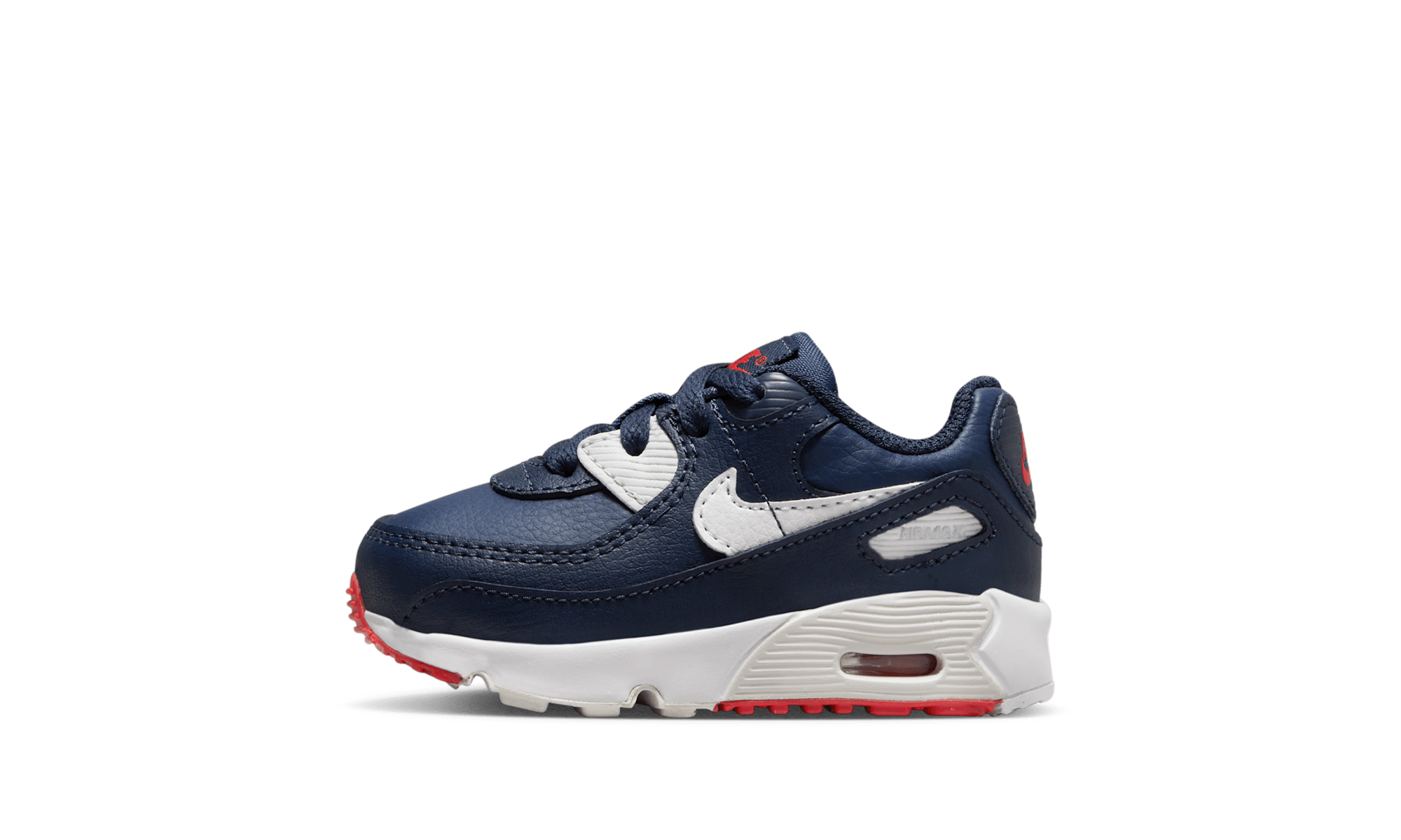Air Max 90 Leather TD "Obsidian Track Red"