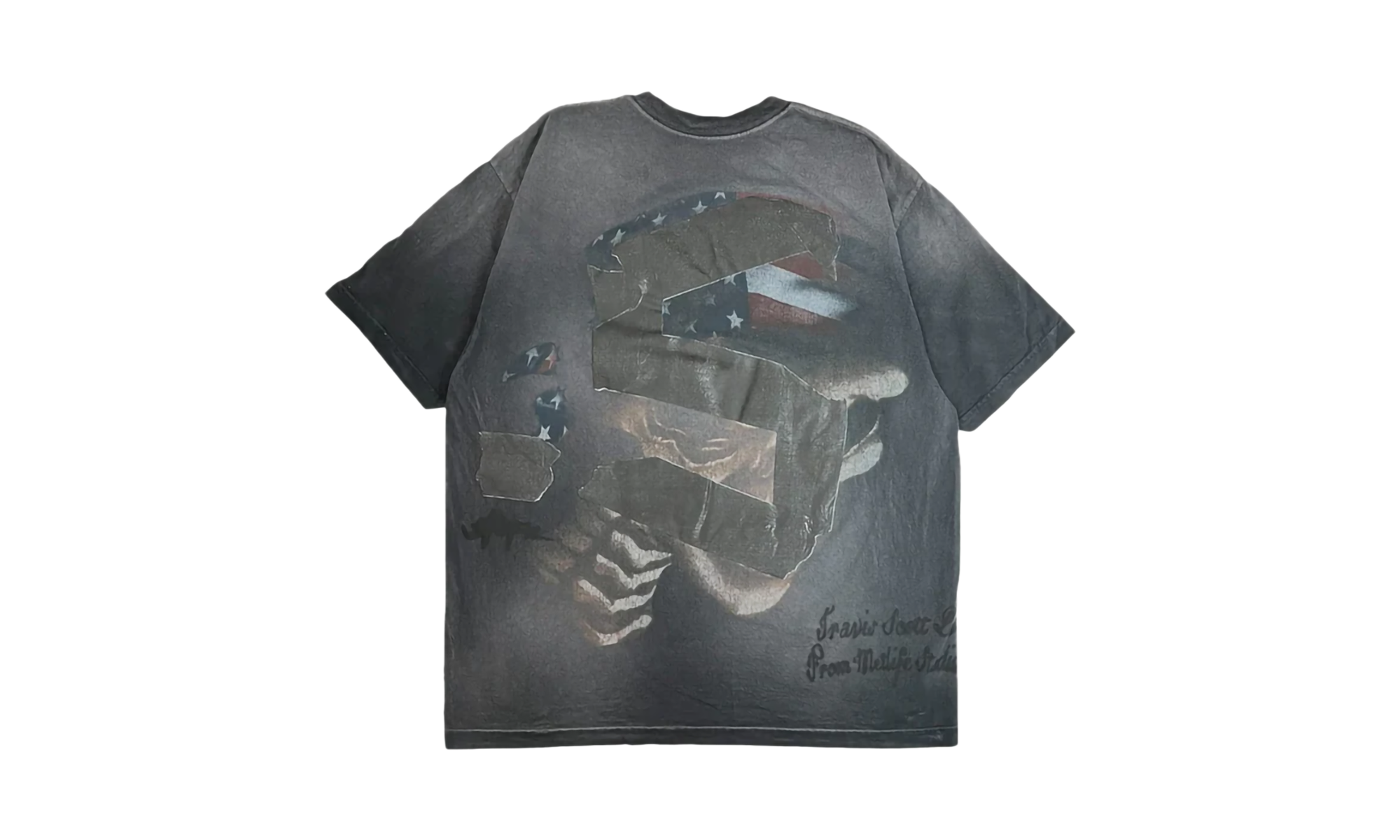 METLIFE TEE II SAME DYE AS LONDON EXLUSIVE TEE "Grey"