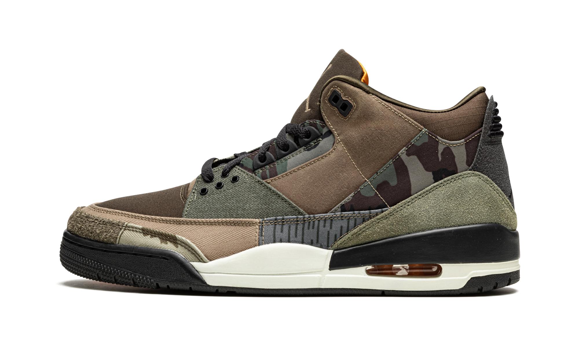 Air Jordan 3 "Camuflaje patchwork"