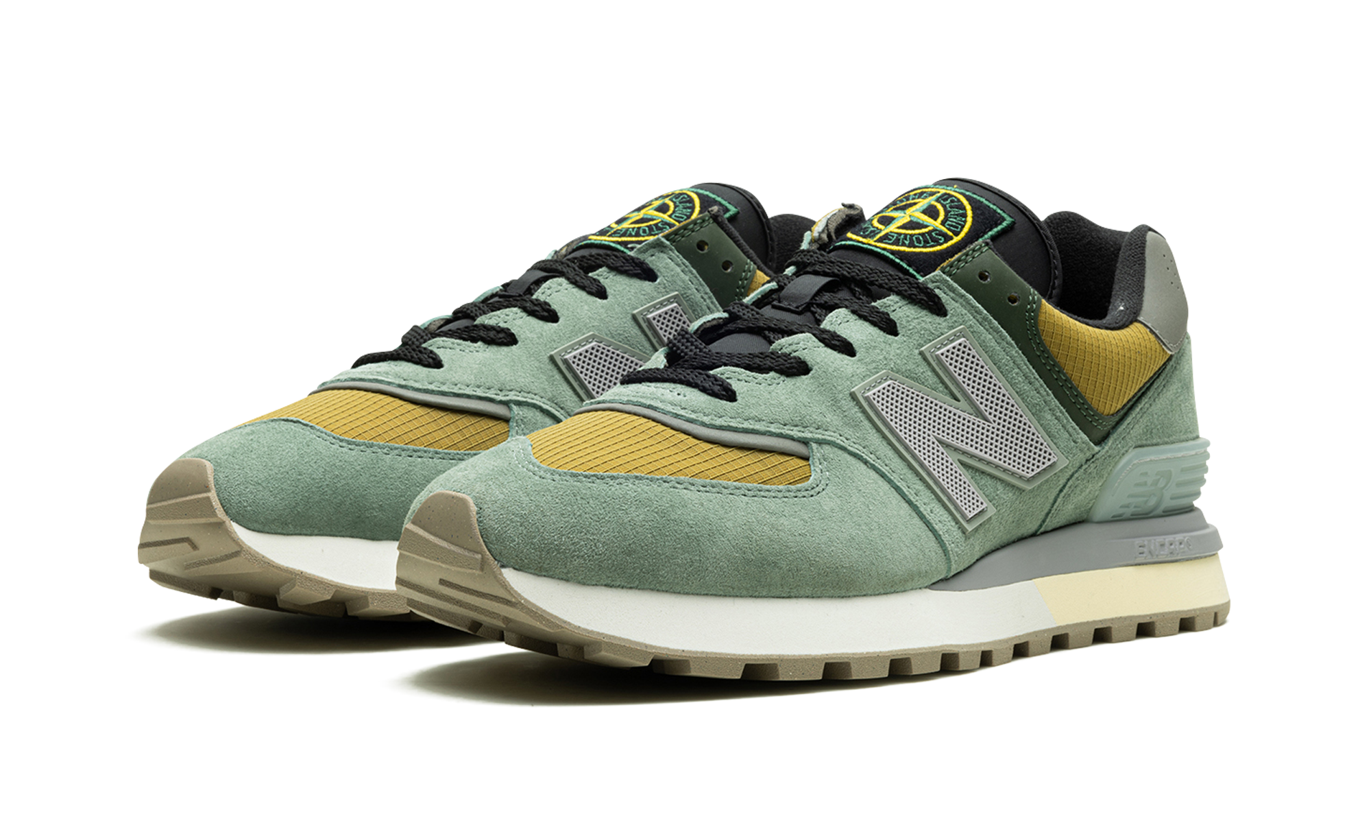 574 Legacy "Stone Island Light Green"