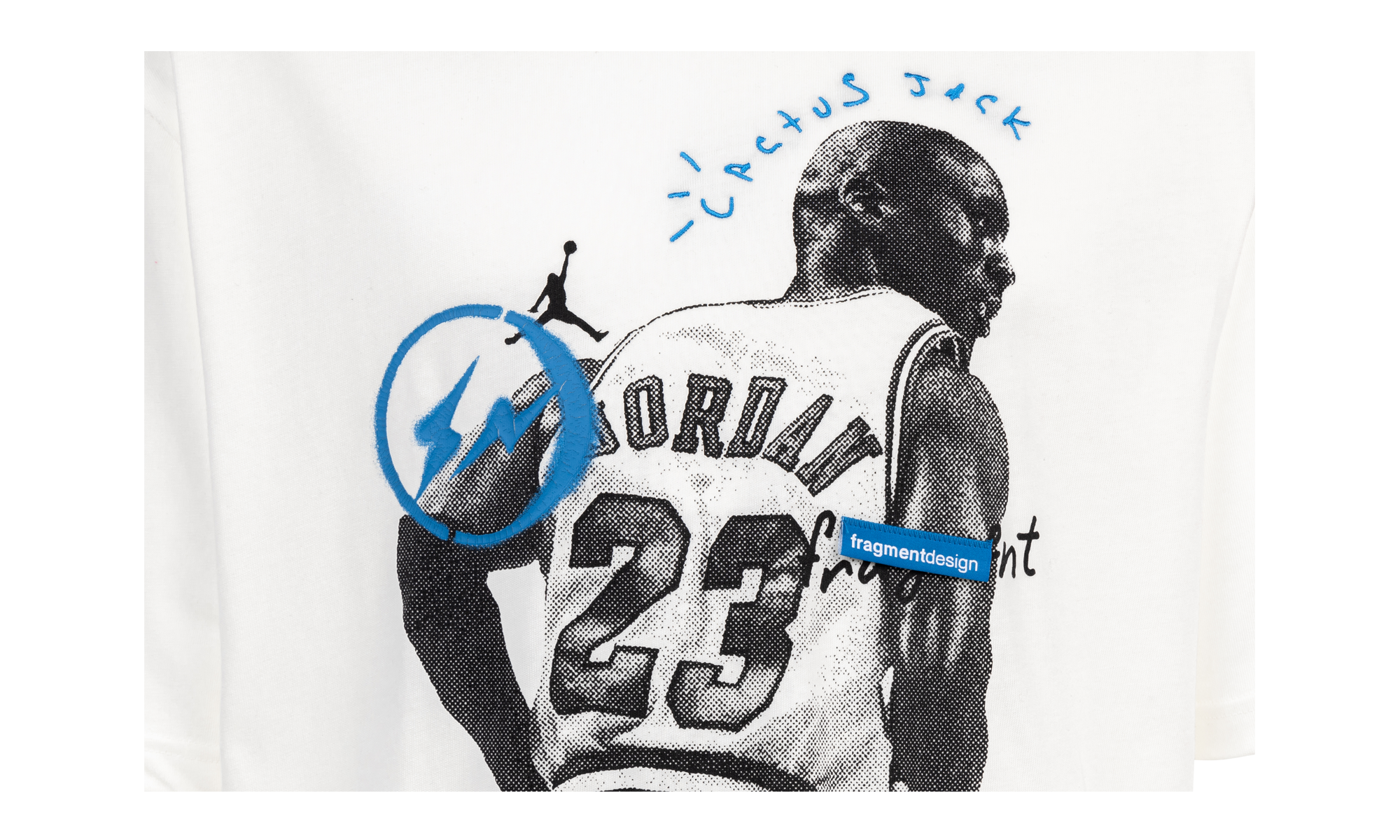 Jordan Brand x Travis Scott Tee "Fragment - White"