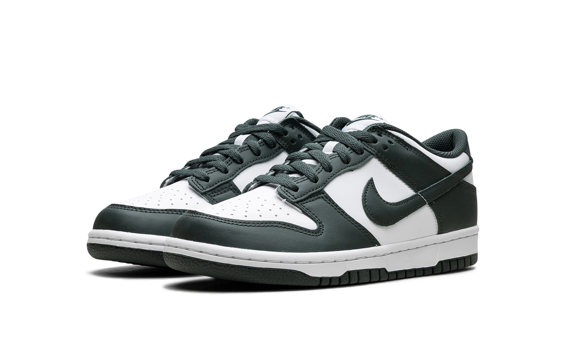 Dunk Low GS "White / Vintage Green"