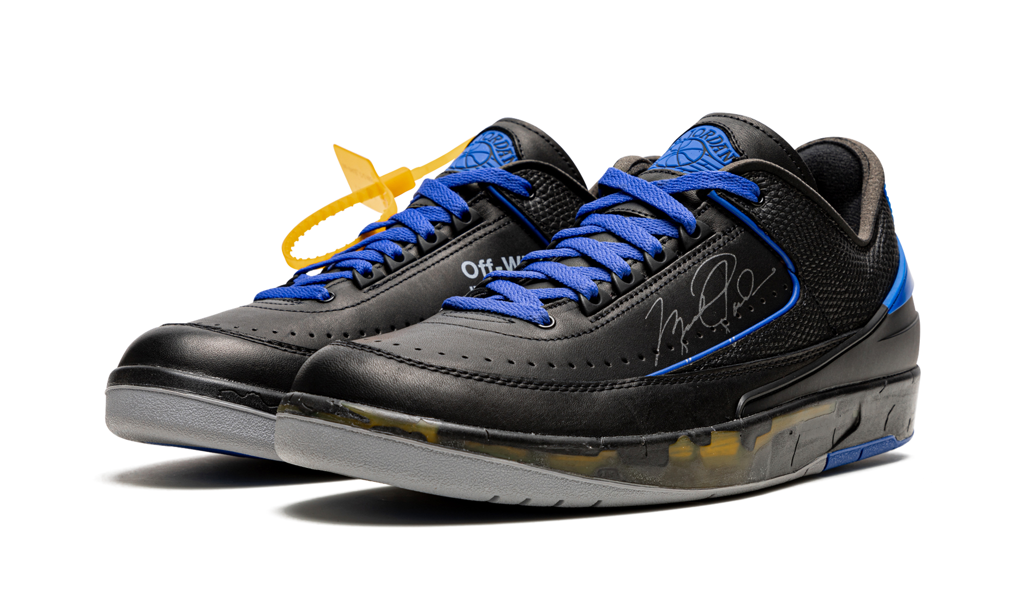 Air Jordan 2 Low OG SP "Off-White - Negro/Azul"